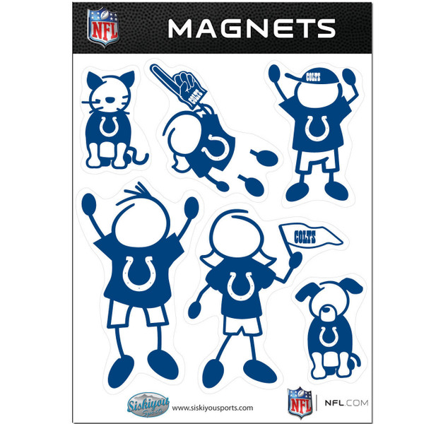 Indianapolis Colts Family Magnet Set