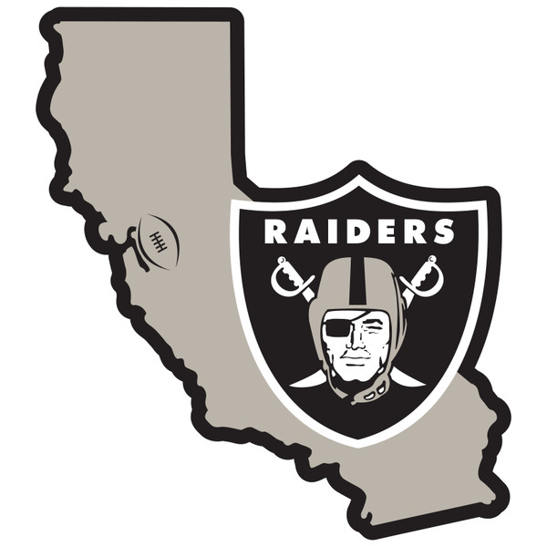 Las Vegas Raiders Home State 11 Inch Magnet