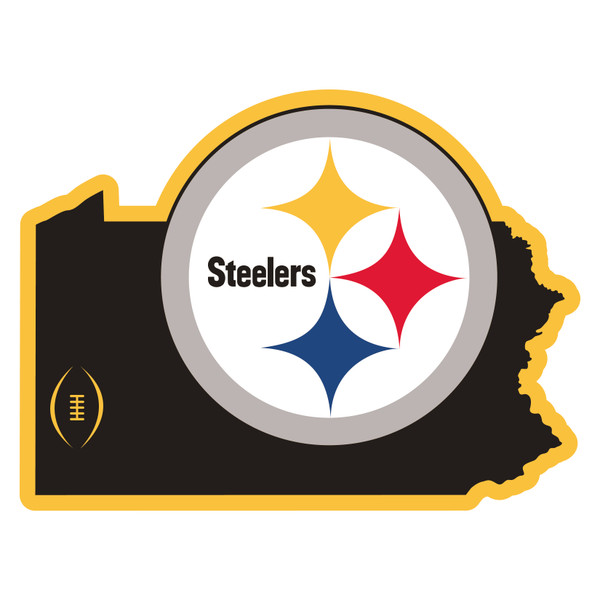 Pittsburgh Steelers Home State 11 Inch Magnet