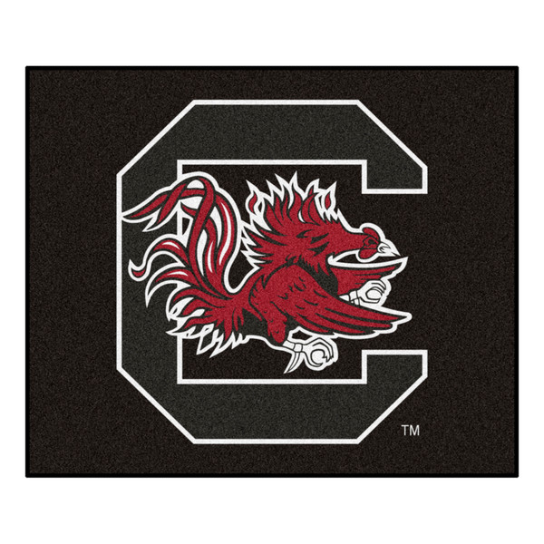 University of South Carolina - South Carolina Gamecocks Tailgater Mat Gamecock G Primary Logo Black