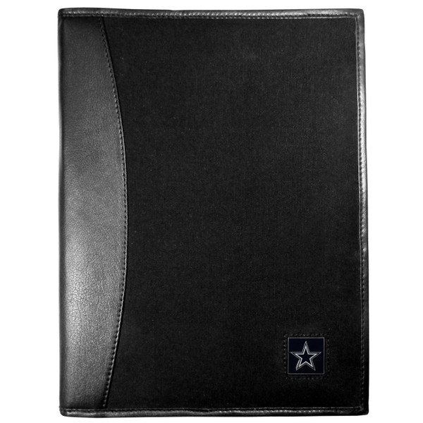 Dallas Cowboys Leather and Canvas Padfolio