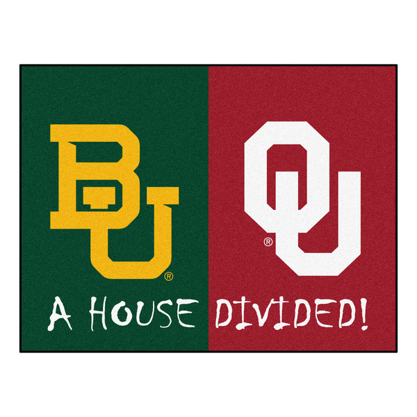 House Divided - Baylor / Oklahoma - House Divided - Baylor / Oklahoma House Divided House Divided Mat House Divided Multi