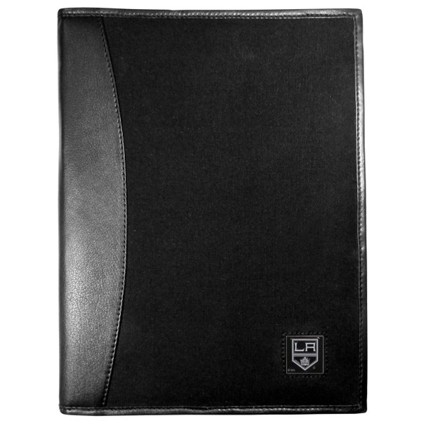Los Angeles Kings® Leather and Canvas Padfolio