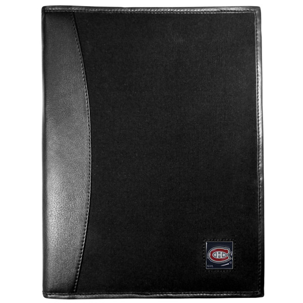 Montreal Canadiens® Leather and Canvas Padfolio
