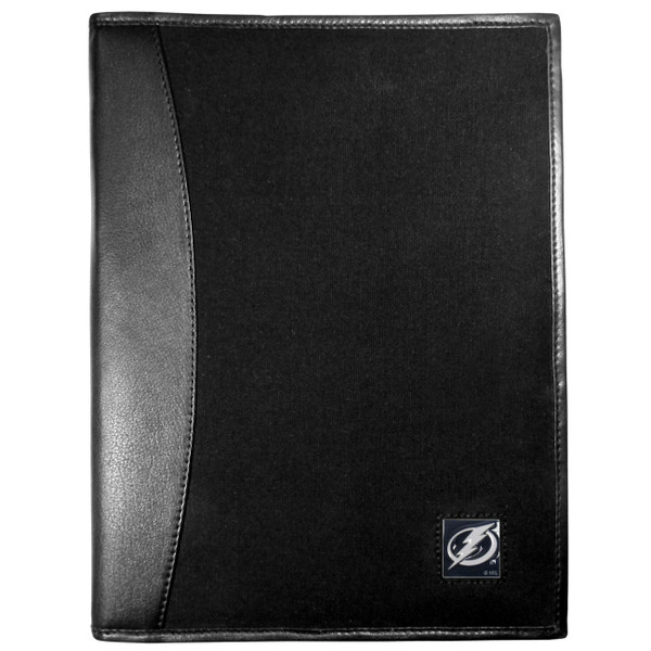 Tampa Bay Lightning® Leather and Canvas Padfolio