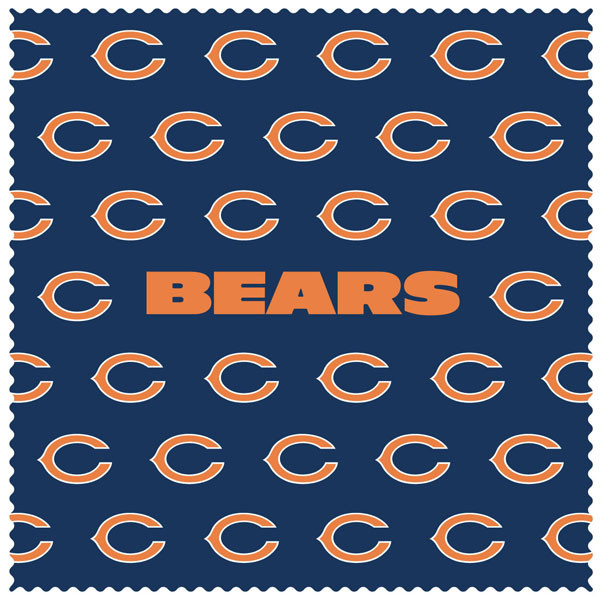 Chicago Bears Microfiber Cleaning Cloth