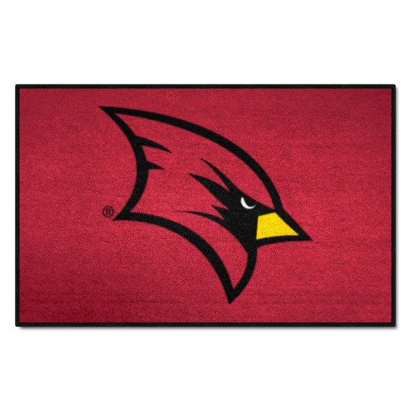 Saginaw Valley State University - Saginaw Valley State Cardinals Starter Mat "Cardinal" Logo Red