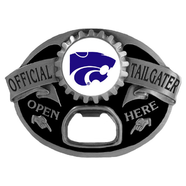 Kansas St. Wildcats Tailgater Belt Buckle