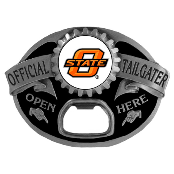 Oklahoma State Cowboys Tailgater Belt Buckle
