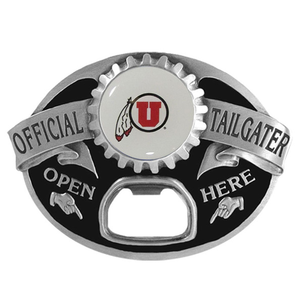 Utah Utes Tailgater Belt Buckle
