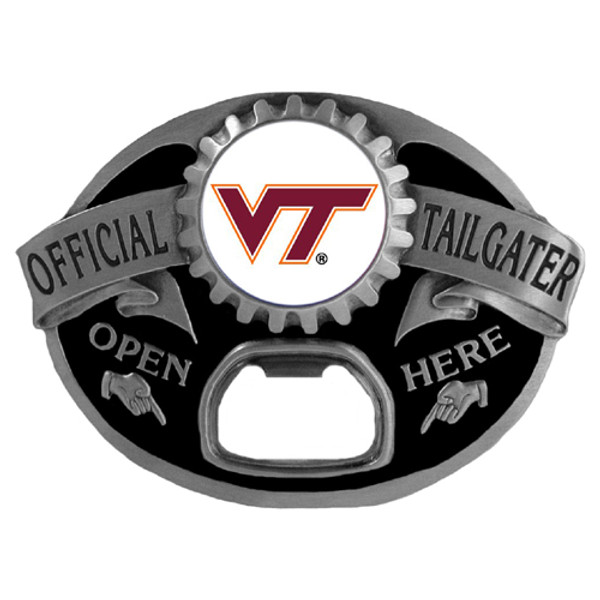 Virginia Tech Hokies Tailgater Belt Buckle
