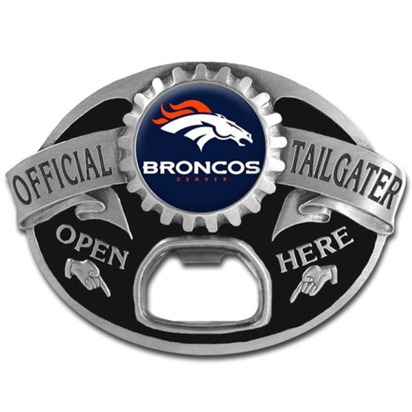 Denver Broncos Tailgater Belt Buckle