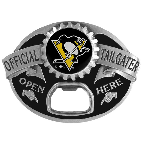 Pittsburgh Penguins® Tailgater Belt Buckle