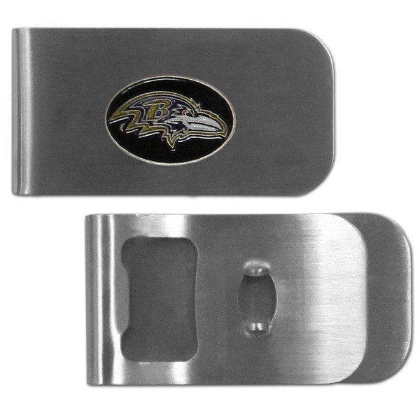 Baltimore Ravens Bottle Opener Money Clip