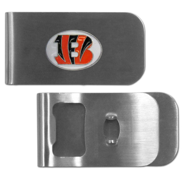 Cincinnati Bengals Bottle Opener Money Clip