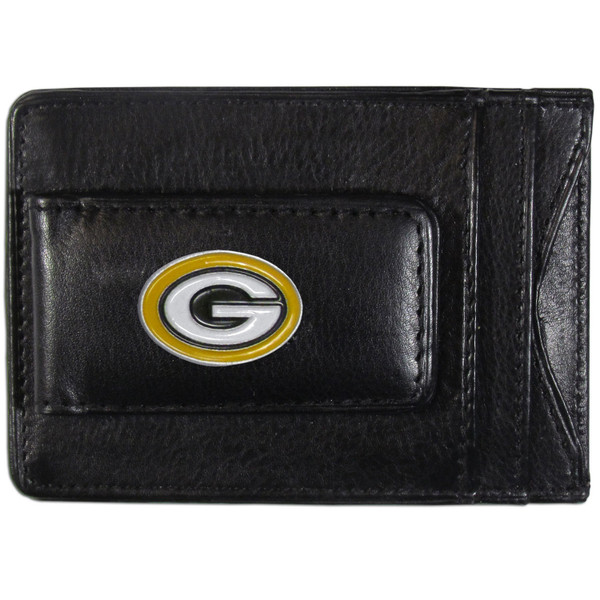 Green Bay Packers Leather Cash & Cardholder