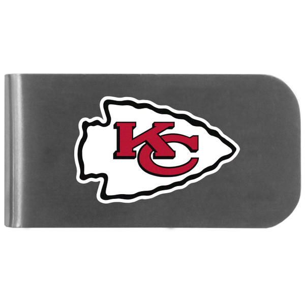 Kansas City Chiefs Logo Bottle Opener Money Clip