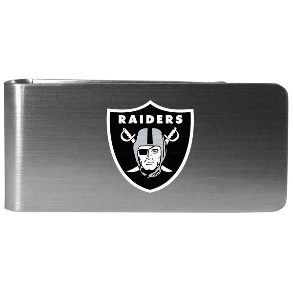 Las Vegas Raiders Steel Money Clip, Logo