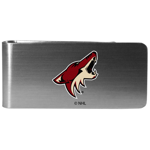 Arizona Coyotes® Steel Money Clip, Logo