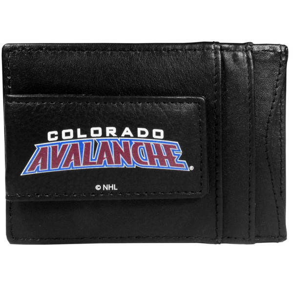 Colorado Avalanche® Logo Leather Cash and Cardholder