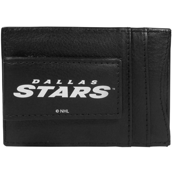 Dallas Stars Logo Leather Cash and Cardholder