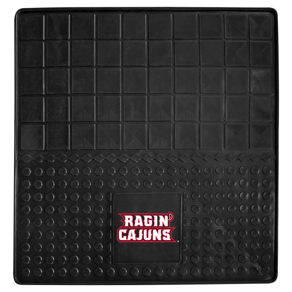 University of Louisiana-Lafayette - Louisiana-Lafayette Ragin' Cajuns Heavy Duty Vinyl Cargo Mat "Ragin' Cajuns" Wordmark Black