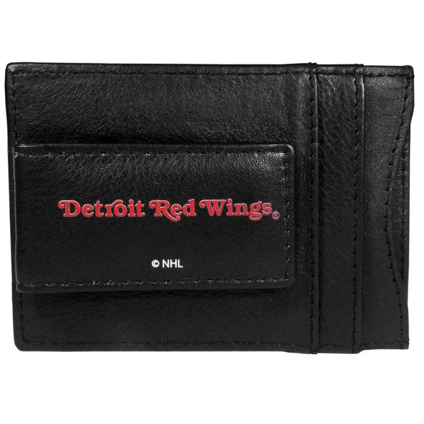 Detroit Red Wings® Logo Leather Cash and Cardholder