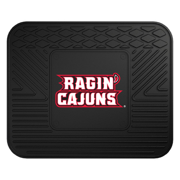 University of Louisiana-Lafayette - Louisiana-Lafayette Ragin' Cajuns Utility Mat "Ragin' Cajuns" Wordmark Black