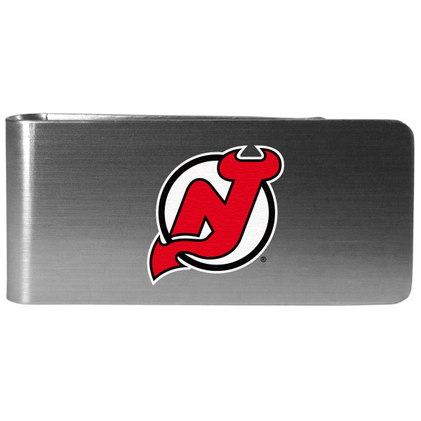 New Jersey Devils® Steel Money Clip, Logo