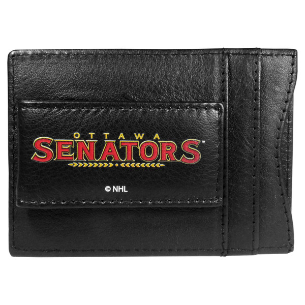 Ottawa Senators® Logo Leather Cash and Cardholder