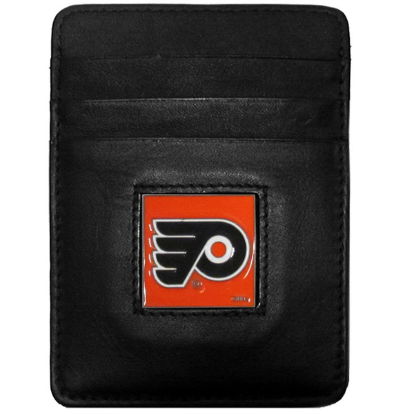 Philadelphia Flyers® Leather Money Clip/Cardholder