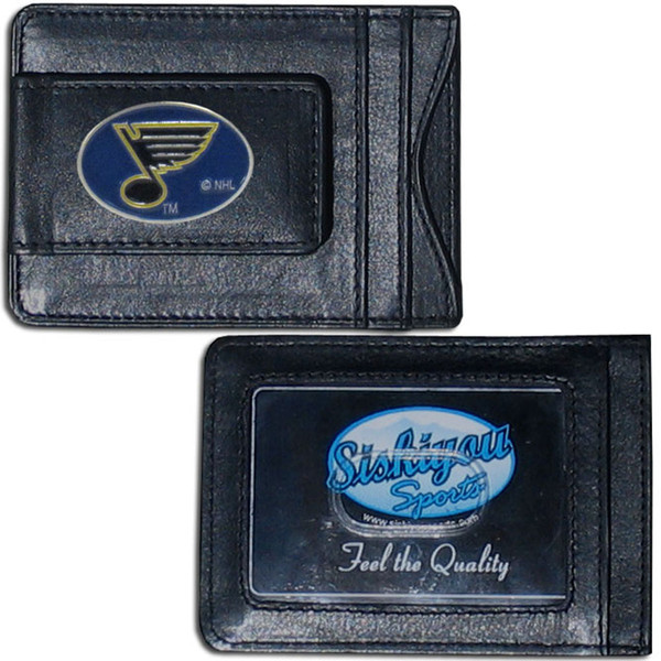 St. Louis Blues® Leather Cash & Cardholder