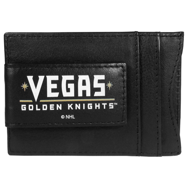 Vegas Golden Knights® Logo Leather Cash and Cardholder