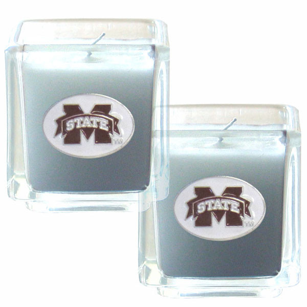 Mississippi St. Bulldogs Scented Candle Set
