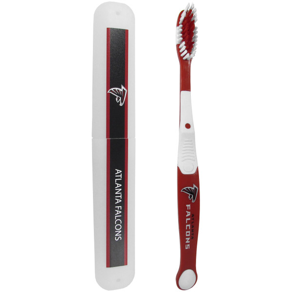 Atlanta Falcons Toothbrush and Travel Case