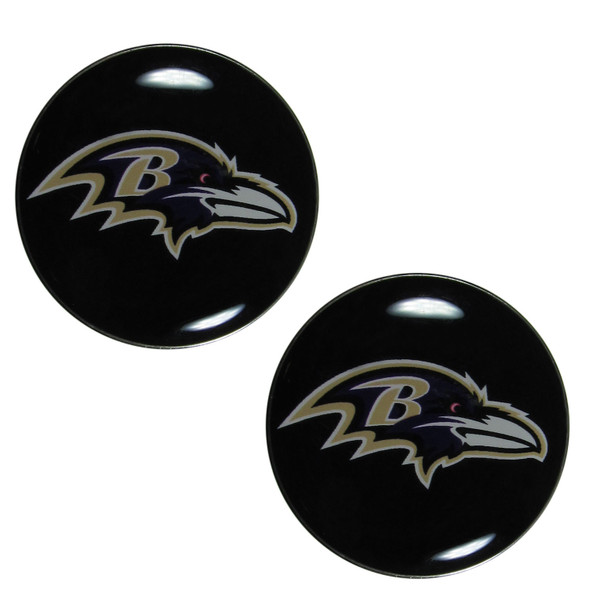 Baltimore Ravens Ear Gauge Pair 1 Inch