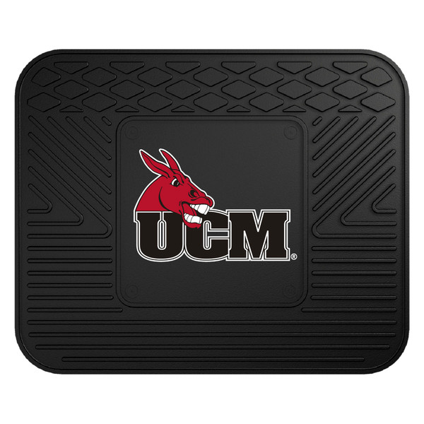 University of Central Missouri - Central Missouri Mules Utility Mat "Mule & UCM" Logo Black