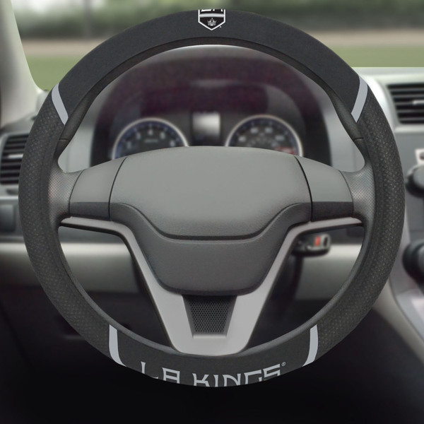 NHL - Los Angeles Kings Steering Wheel Cover 15"x15"