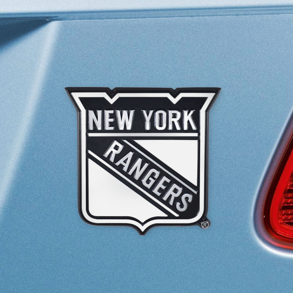 NHL - New York Rangers Chrome Emblem 3"x3.2"