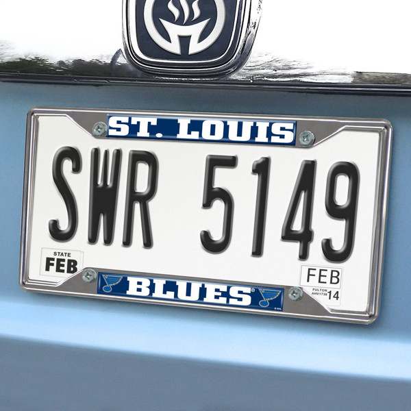 NHL - St. Louis Blues License Plate Frame 6.25"x12.25"