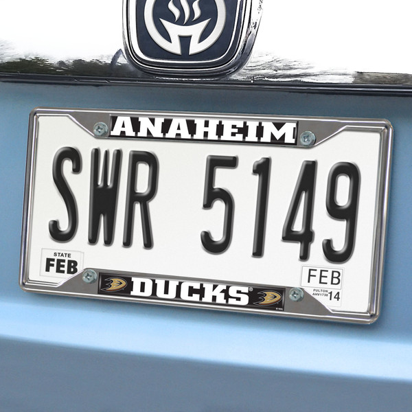 NHL - Anaheim Ducks License Plate Frame 6.25"x12.25"