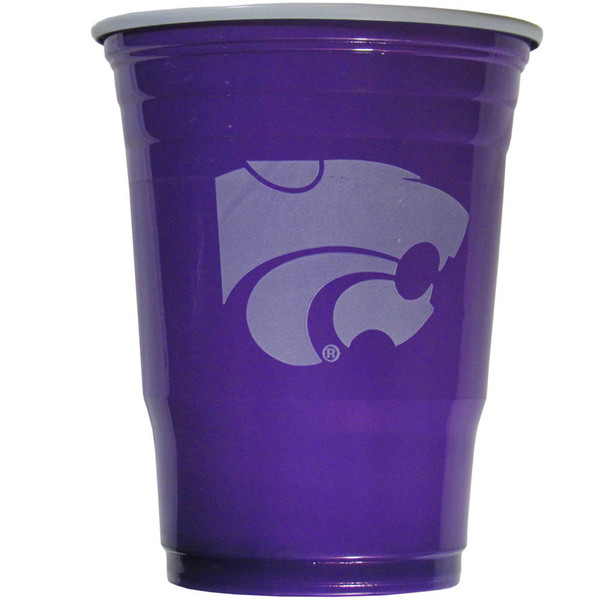 Kansas St. Wildcats Plastic Game Day Cups
