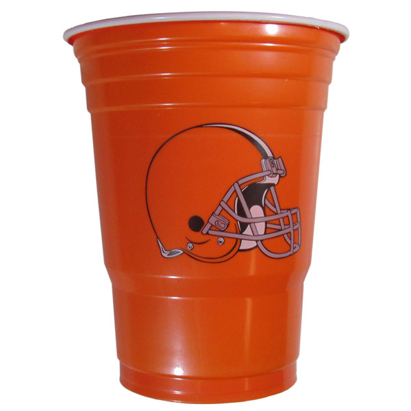 Cleveland Browns Plastic Game Day Cups