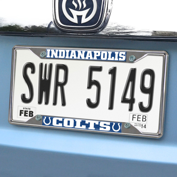 NFL - Indianapolis Colts License Plate Frame 6.25"x12.25"
