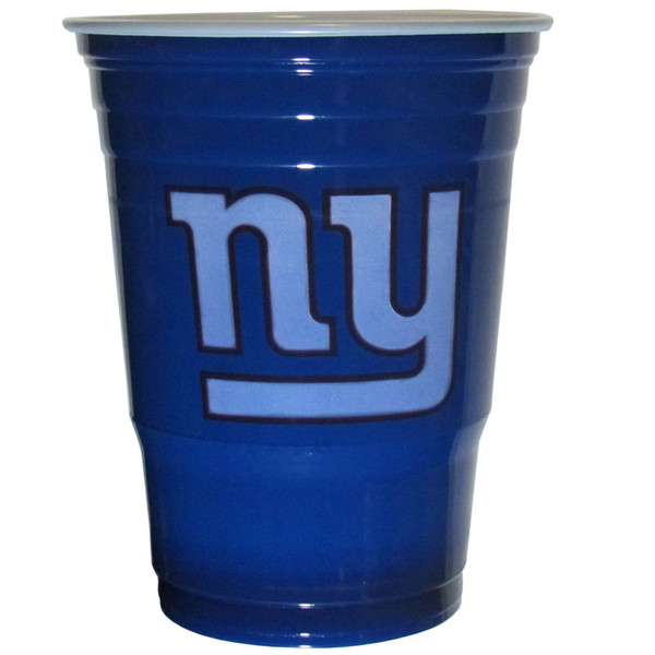 New York Giants Plastic Game Day Cups