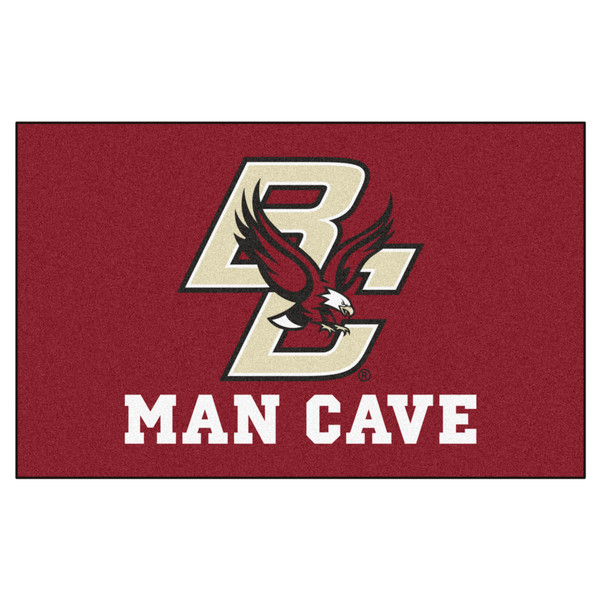 Boston College - Boston College Eagles Man Cave UltiMat BC Eagle Primary Logo Maroon