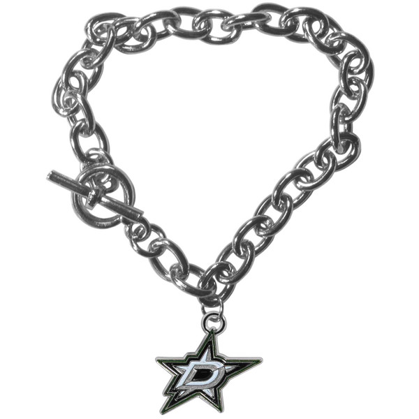 Dallas Stars Charm Chain Bracelet