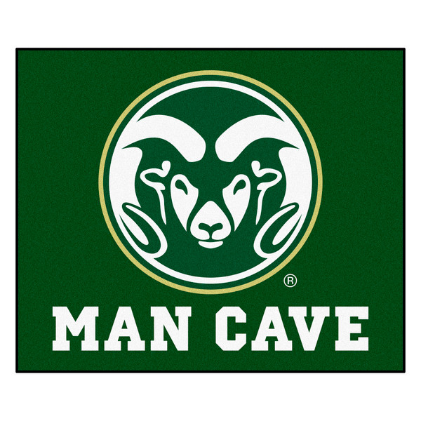 Colorado State University - Colorado State Rams Man Cave Tailgater "Ram" Logo Green