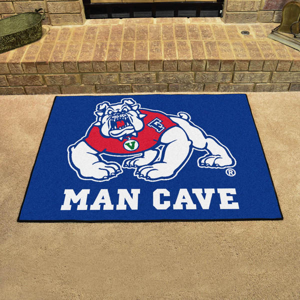 Fresno State Man Cave All-Star 33.75"x42.5"
