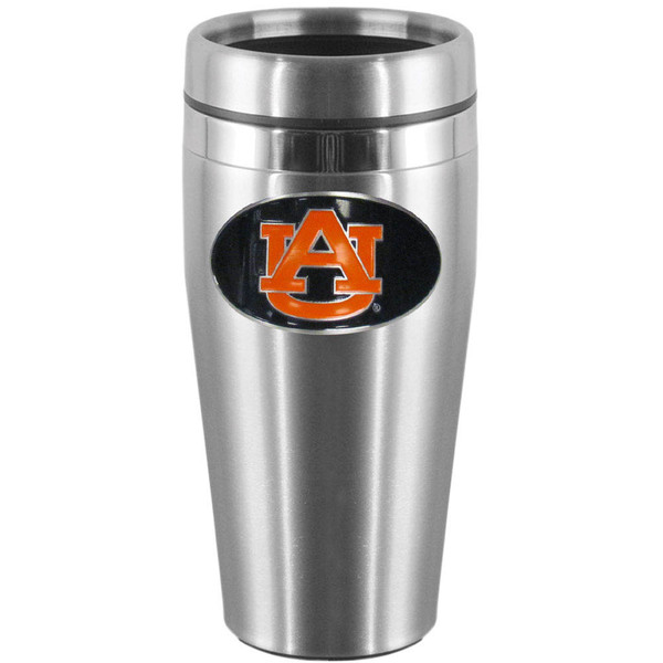 Auburn Tigers Steel Travel Mug